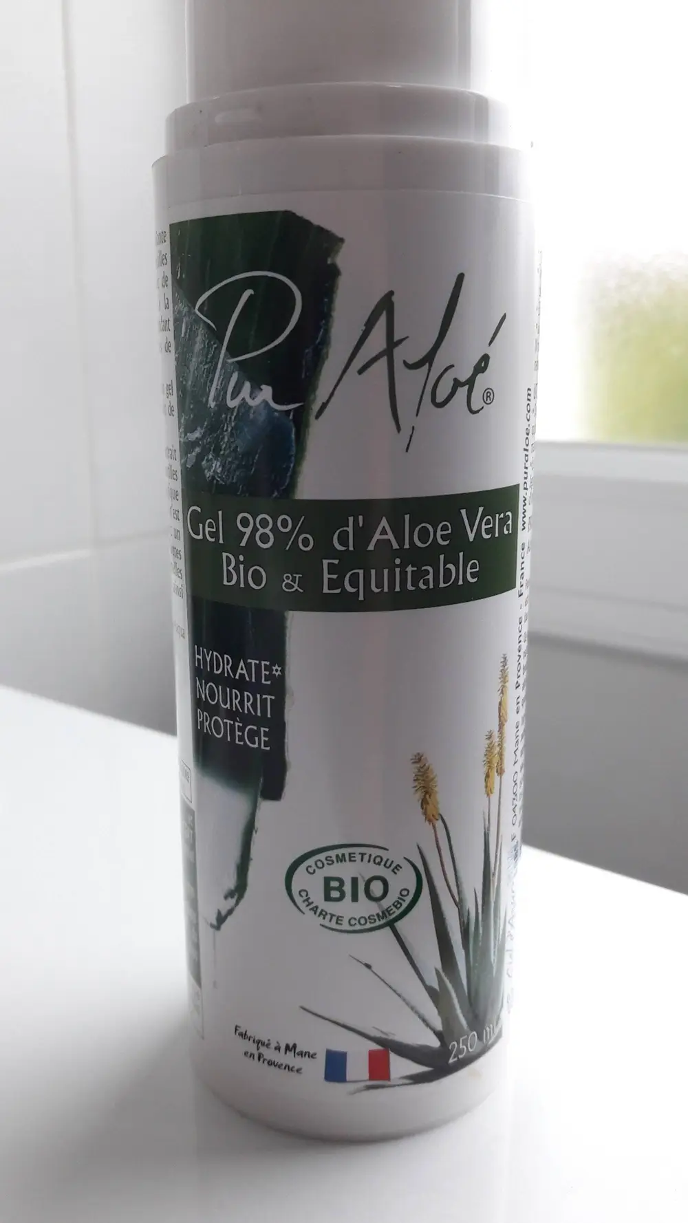 PUR ALOÉ - Gel d'aloe vera bio et équitable