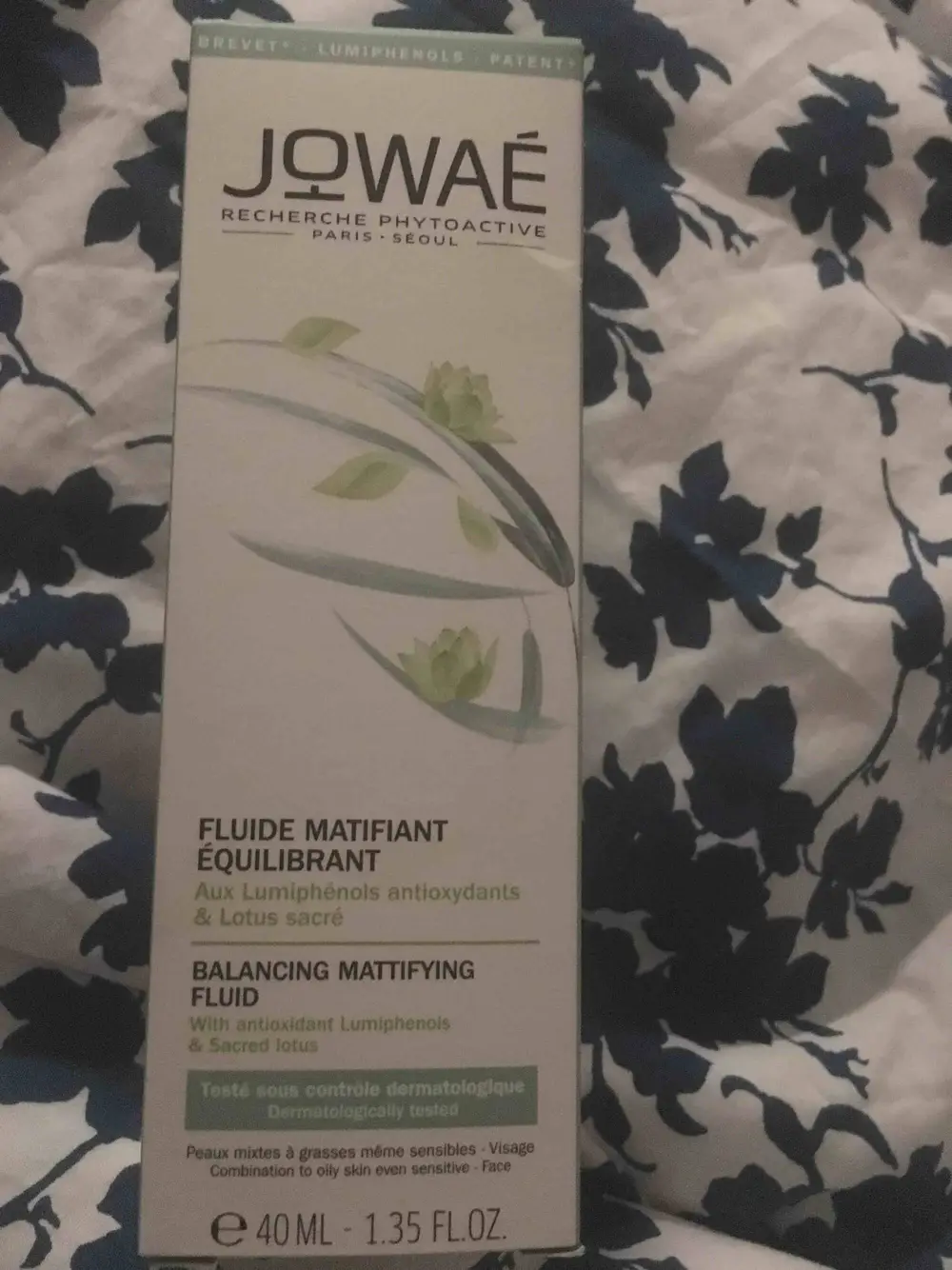 JOWAÉ - Fluide matifiant équilibrant