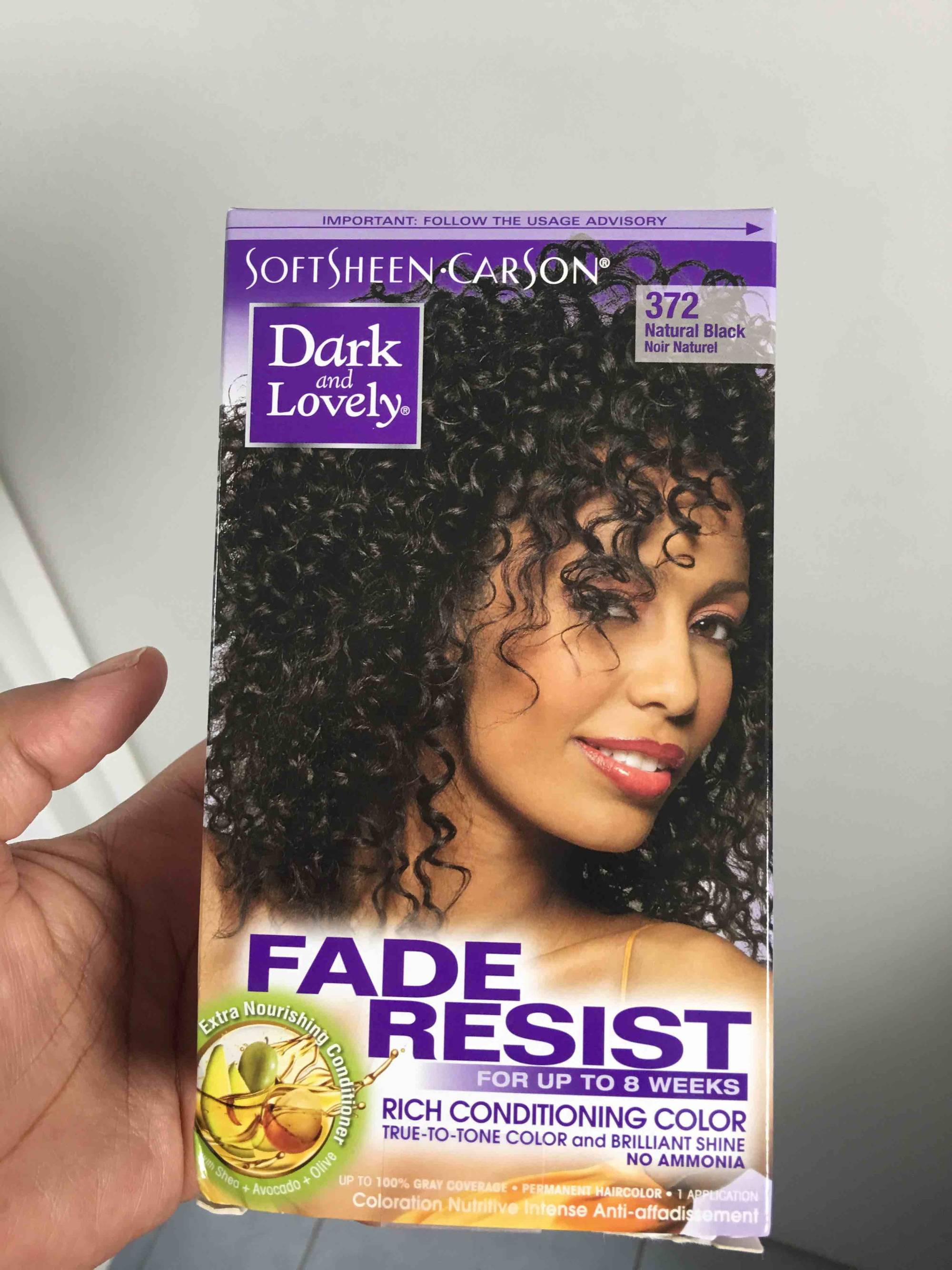 DARK AND LOVELY - Fade resist - Coloration Noire Naturel