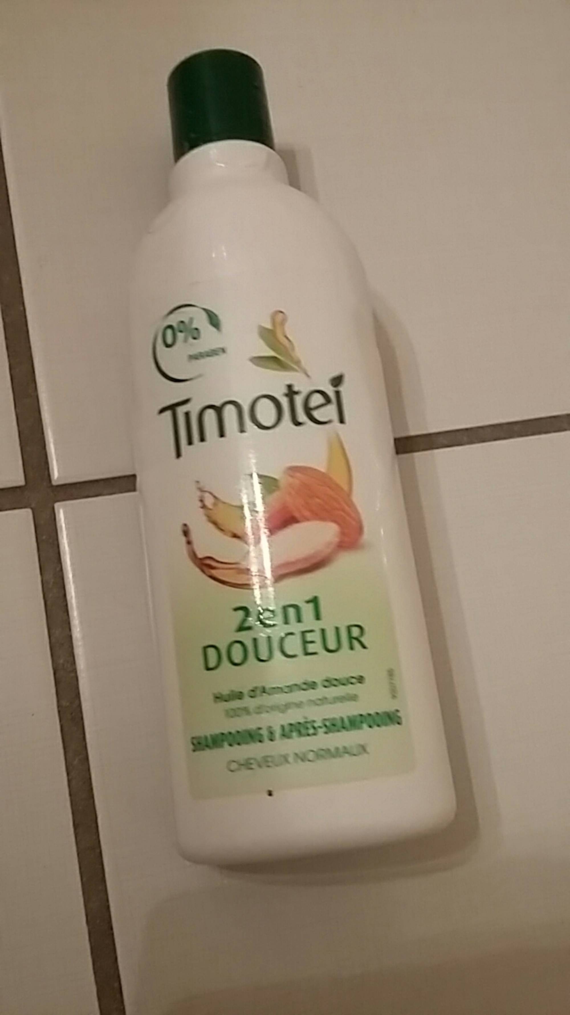 TIMOTEI - Shampooing et après shampooing 2 en 1 douceur