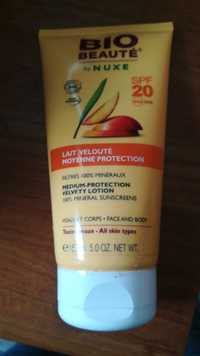 BIO BAUTÉ BY NUXE - SPF 20 UVA UVB - Lait velouté moyenne protection