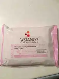 YSIANCE - 25 lingettes démaquillantes