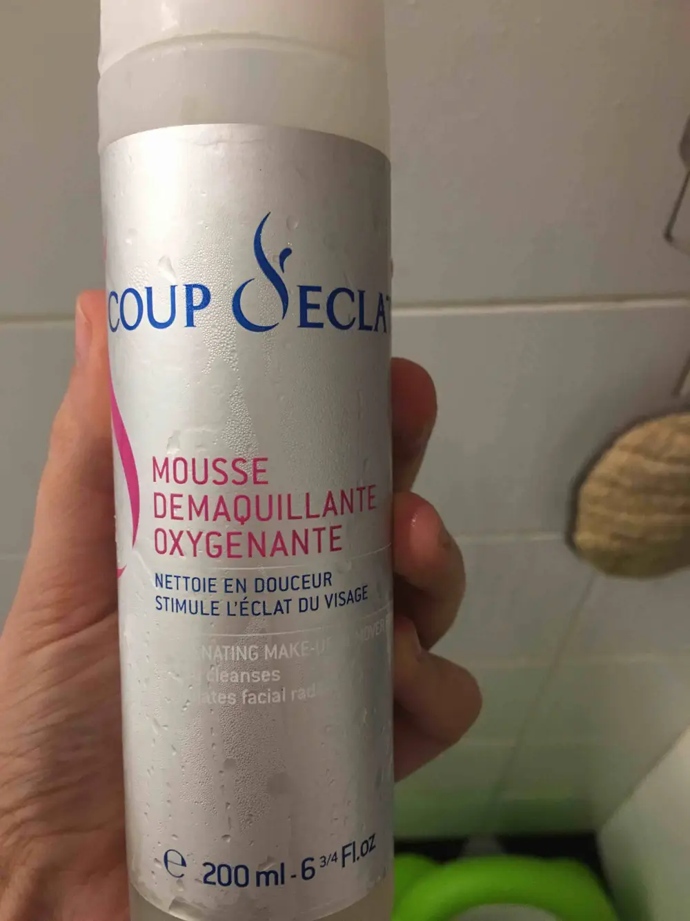 ASEPTA - Coup d'éclat - Mousse démaquillante oxygenante