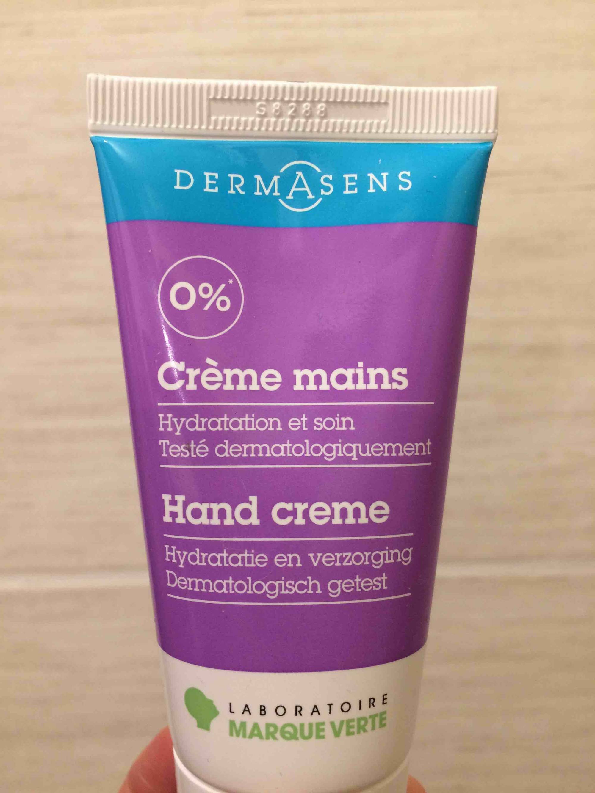 LABORATOIRE MARQUE VERTE - Dermasens - Crème mains