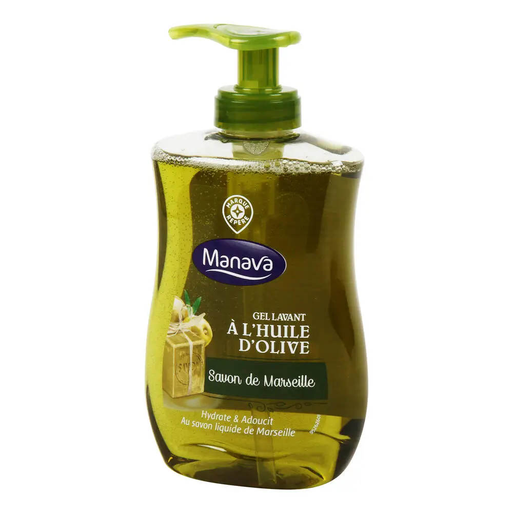 MARQUE REPÈRE - Gel lavant au savon de Marseille et huile d'olive - 300 ml