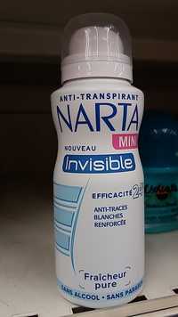 NARTA - Anti-transpirant mini invisible