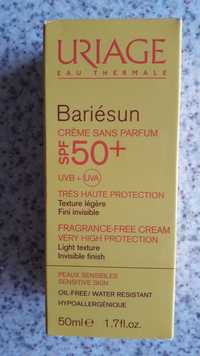 URIAGE - Bariésum - Crème sans parfum SPF 50+ UVB + UVA