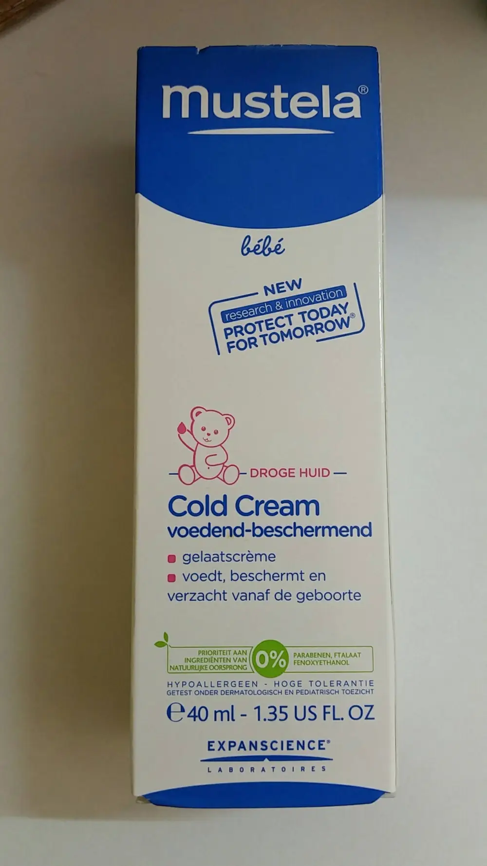 MUSTELA - Bébé - Cold cream