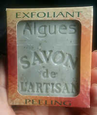 SAVON DE L'ARTISAN - Algues - exfoliant peeling
