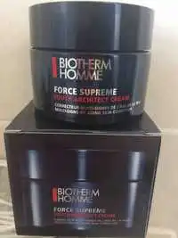 BIOTHERM - Homme force suprême - Youth architect cream