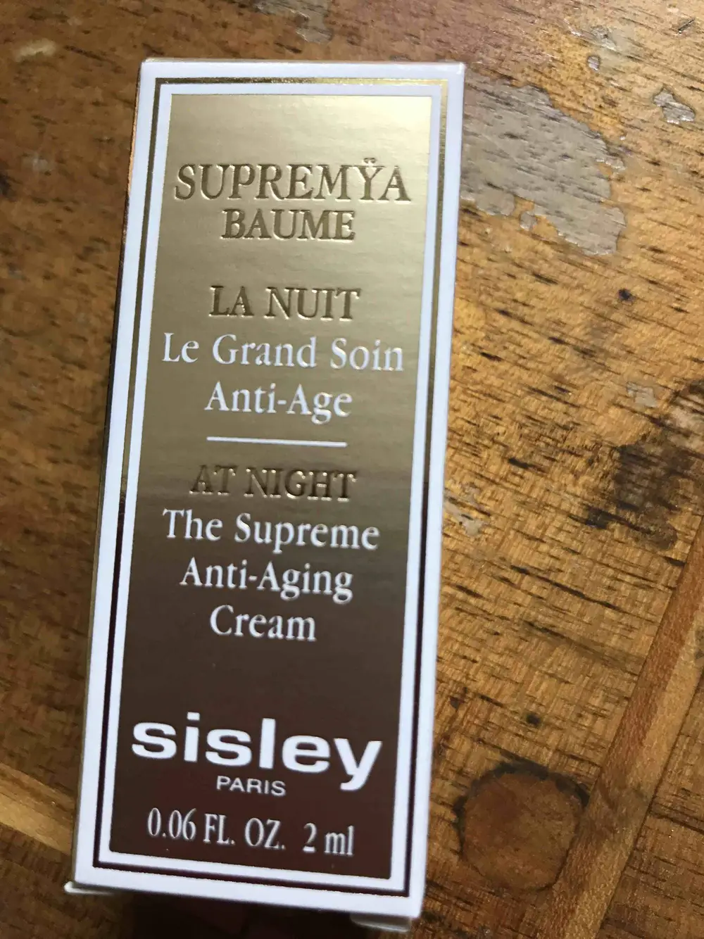 SISLEY - Supremÿa baume la nuit - Le grand soin anti-âge