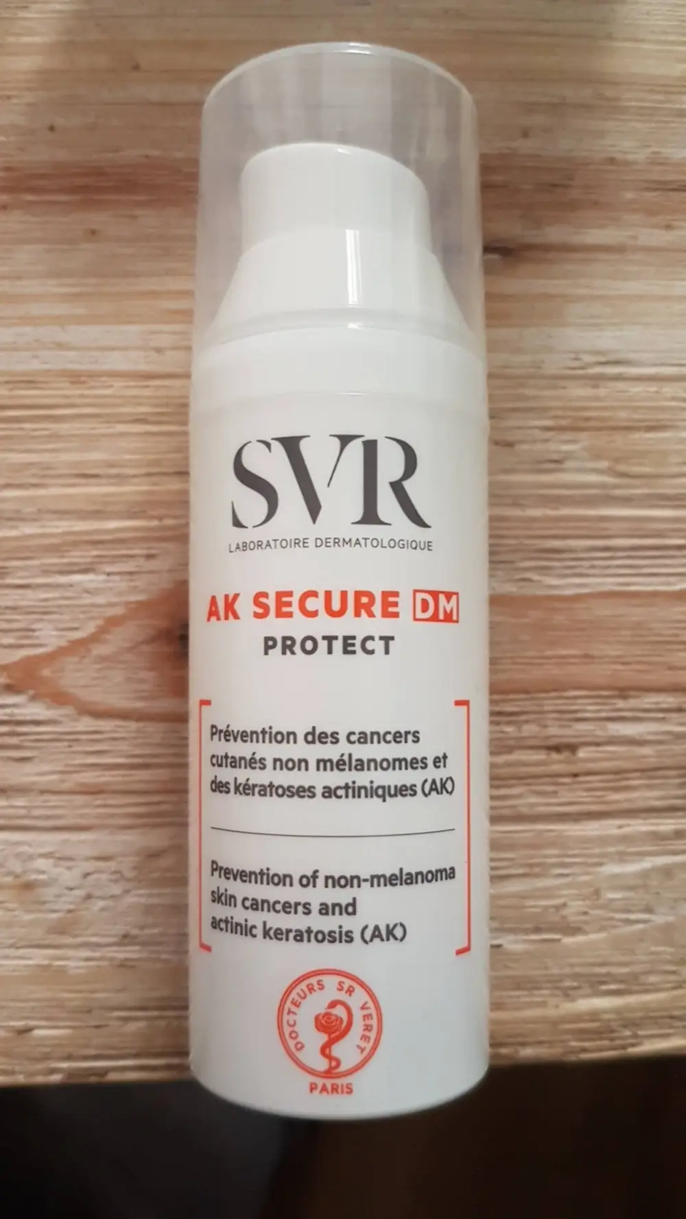 SVR LABORATOIRE - AK Secure DM protect - Prévention des cancers cutanés et kératoses actiniques