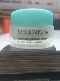 ANNAYAKE - Crème légère hydratation continue 24H