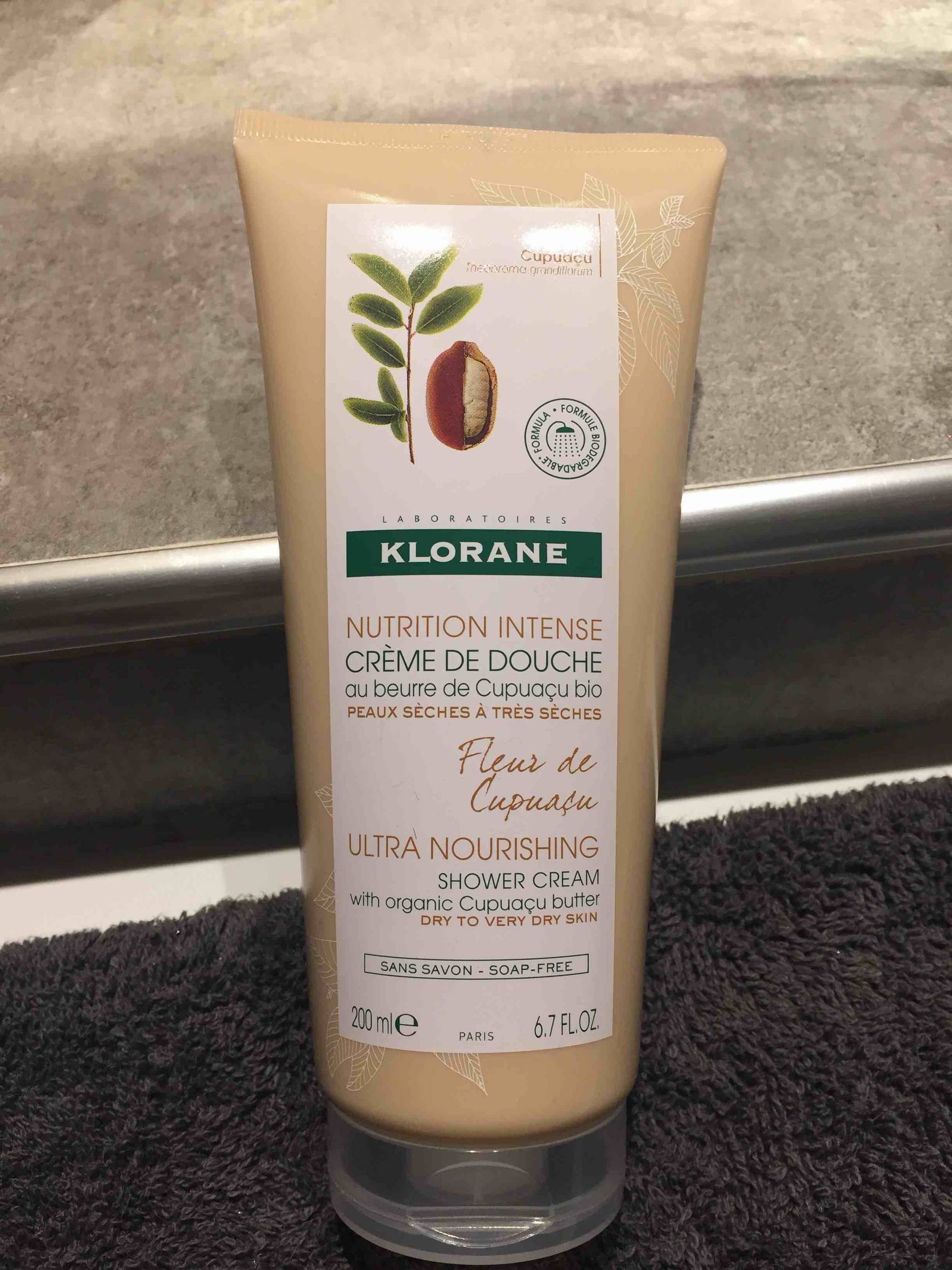 KLORANE - Nutrition intense - Crème de douche fleur de cupuaçu bio