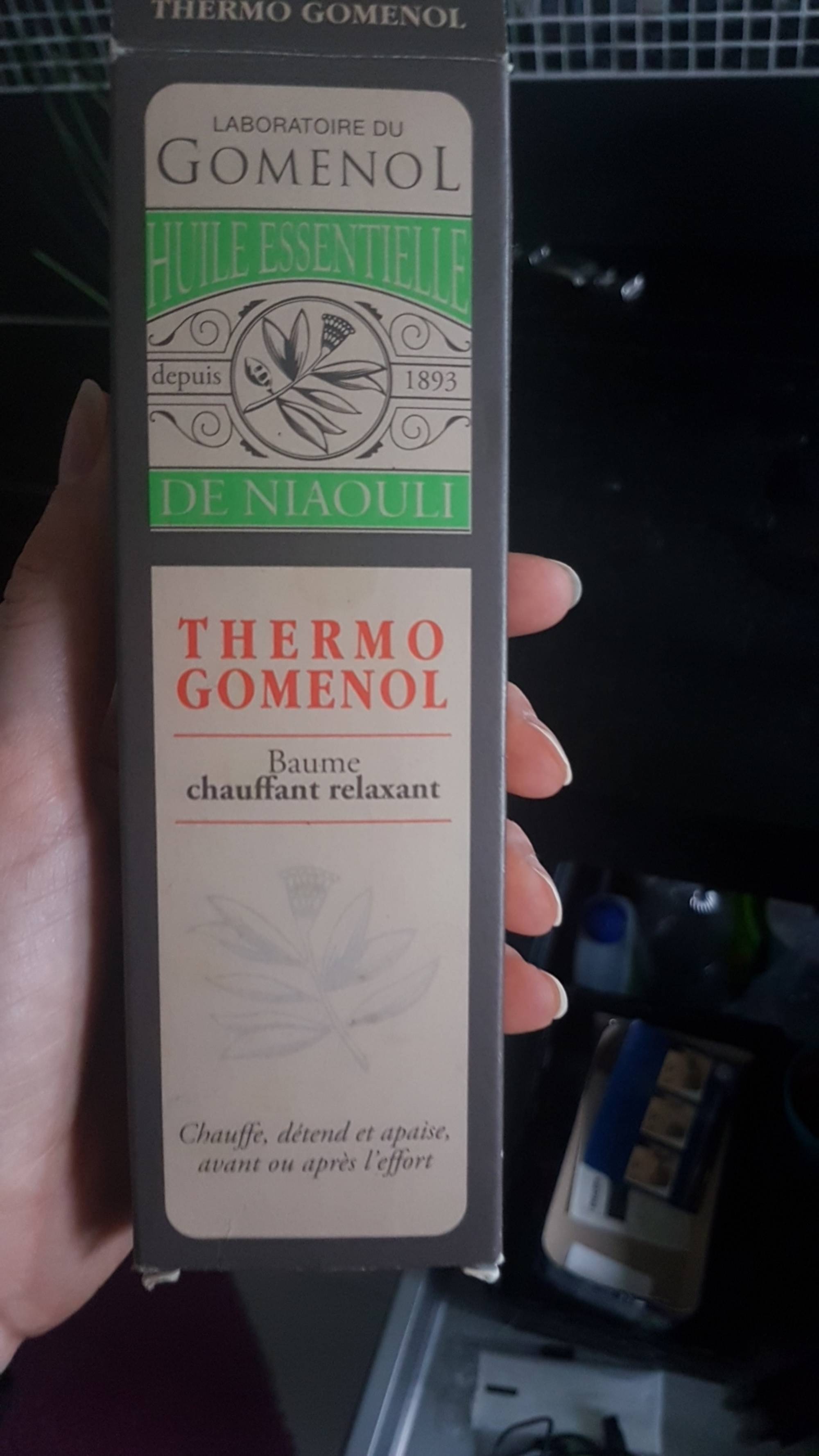 LABORATOIRE DU GOMENOL - Thermo gomenol - Baume chauffant relaxant