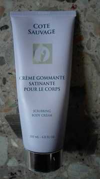 COTE SAUVAGE - Crème gommante satinante pour le corps