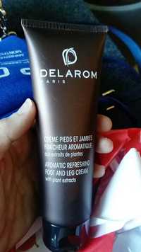 DELAROM - Crème pieds et jambes fraîcheur aromatique