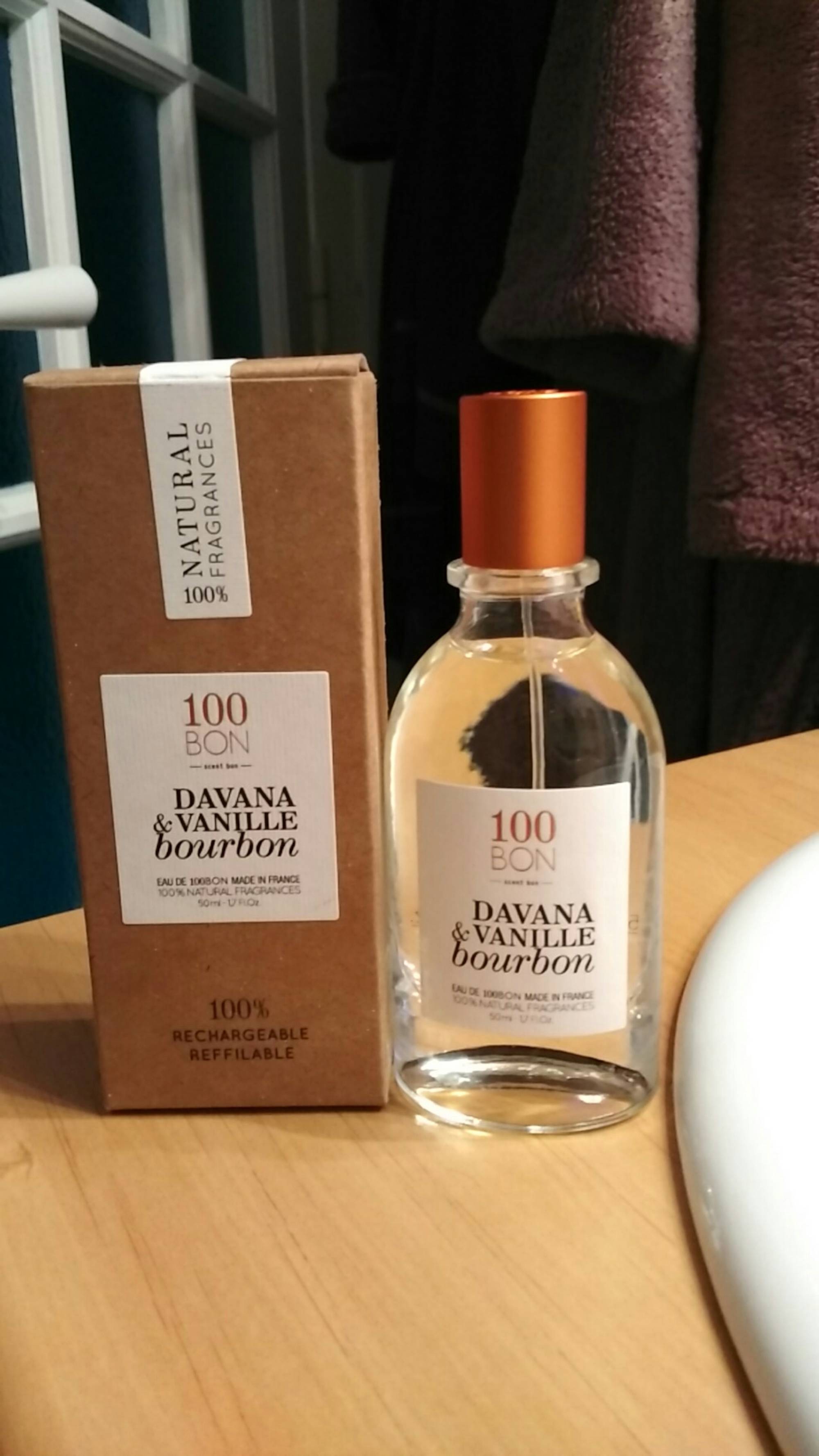 100BON - Davana vanille bourbon - Eau de parfum