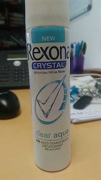 REXONA - Crystal clear aqua - Anti-transpirant 24h
