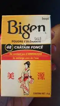 BIGEN - Poudre colorante 48 châtain foncé