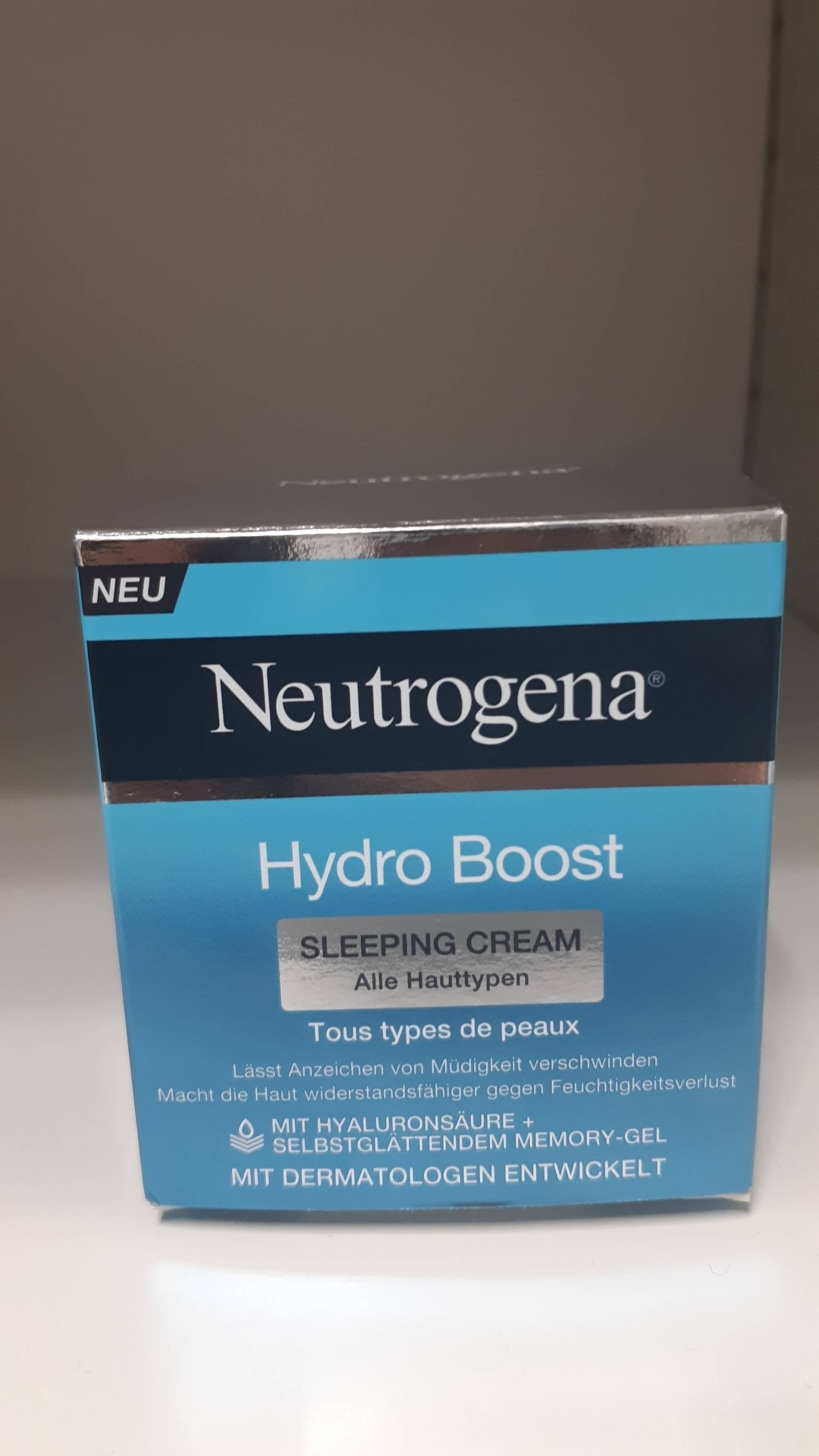NEUTROGENA - Hydro Boost - Sleeping cream alle hauttypen