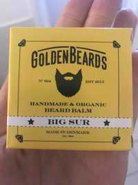 GOLDEN BEARDS - Big sur - Handmade & Organic beard balm