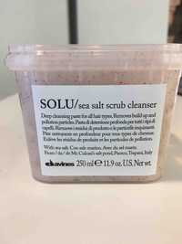 DAVINES - Solu - Sea salt scrub cleanser