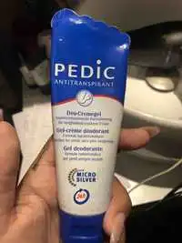 PEDIC - Antitranspirant - Gel-crème déodorant 24h