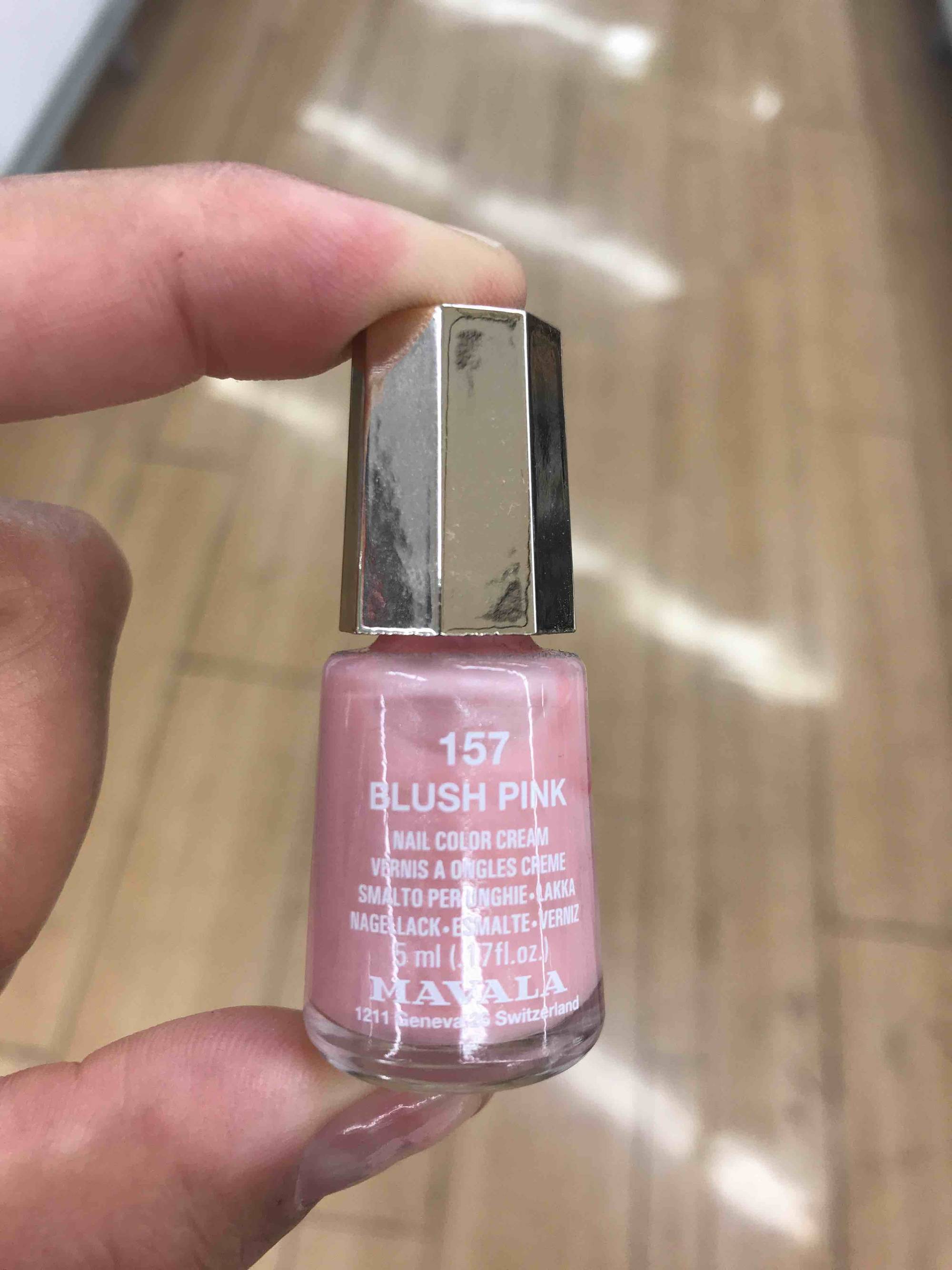 MAVALA - 157 blush pink - Vernis à ongles crème
