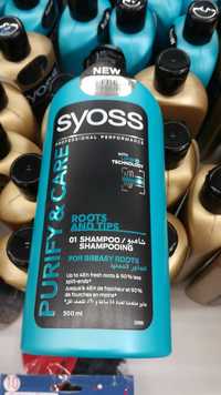SYOSS - Purify & Care - Shampooing roots and tips