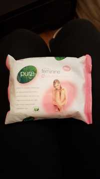 PURE - Intimate feminine - Complete cleansing wipes
