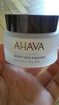AHAVA - Time to Hydrate - Night replenisher normal to dry skin