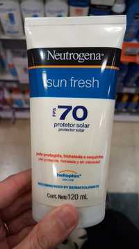 NEUTROGENA - Sun fresh - Protector solar FPS 70