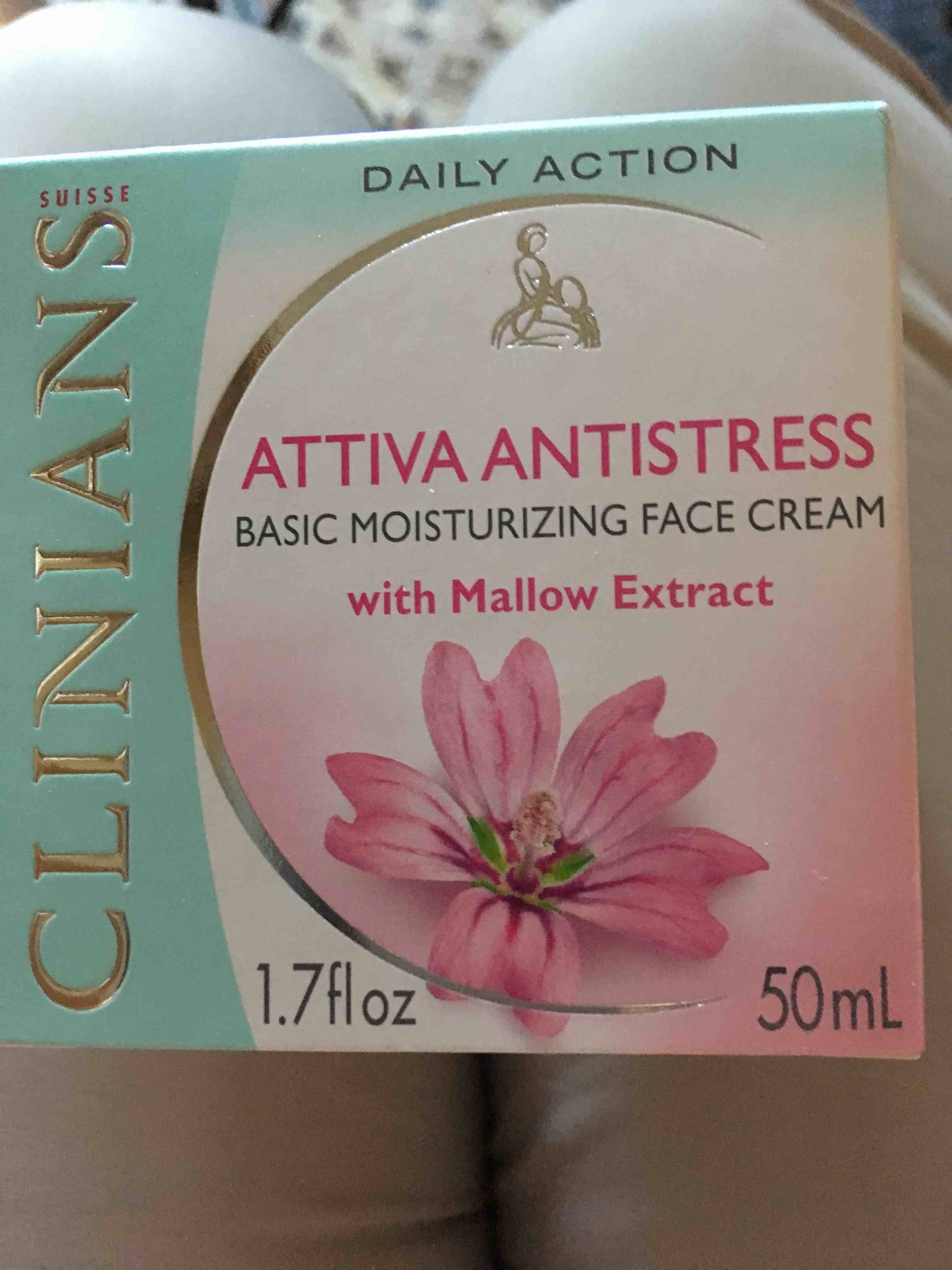 CLINIANS - Attiva antistress - Basic moisturizing face cream