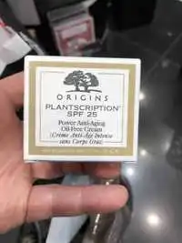 ORIGINS - Plantscription SPF 25 - Crème anti-âge intense 