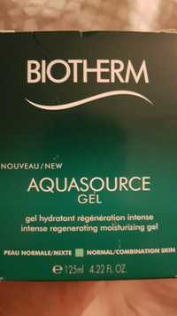 BIOTHERM - Aquasource - Gel hydratant régénération intense