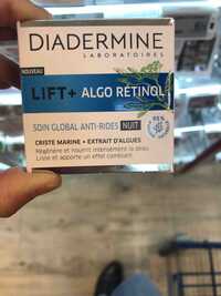DIADERMINE - Lift + algo rétinol - Soin global anti-rides nuit