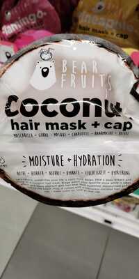 BEAR FRUITS - Coconut hair mask + cap