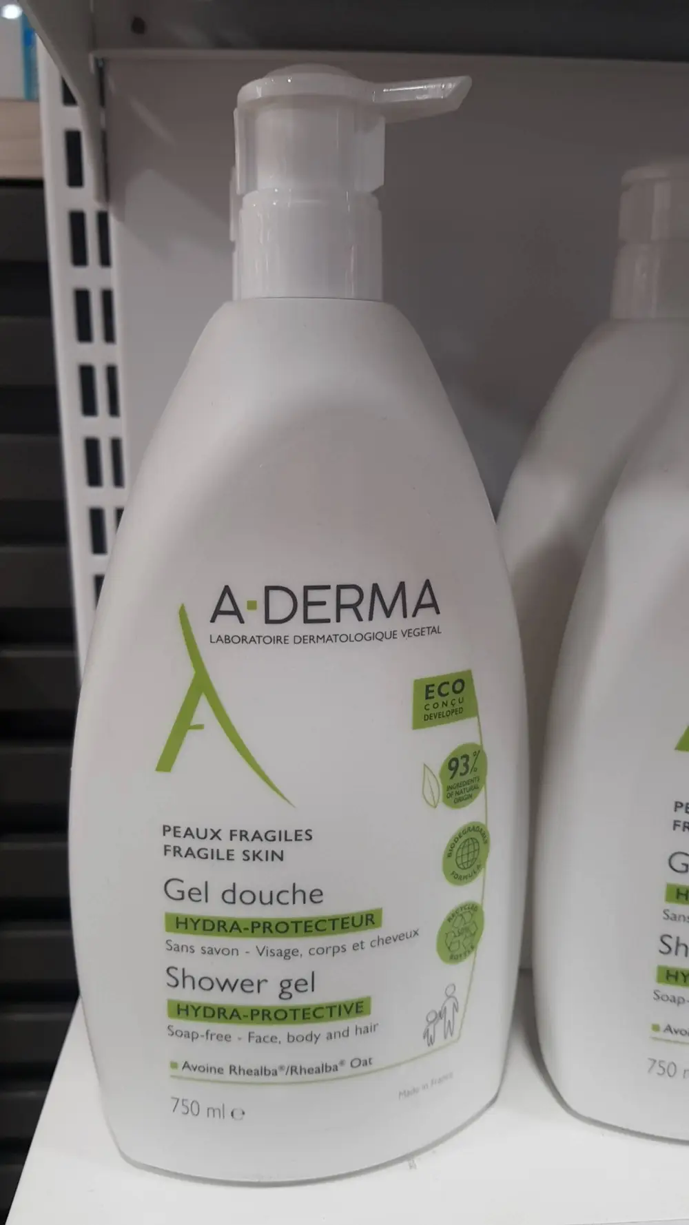 A-DERMA - Gel douche Hydra-protecteur