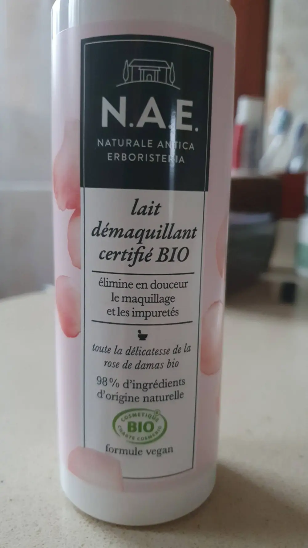 N.A.E. - Lait démaquillant bio