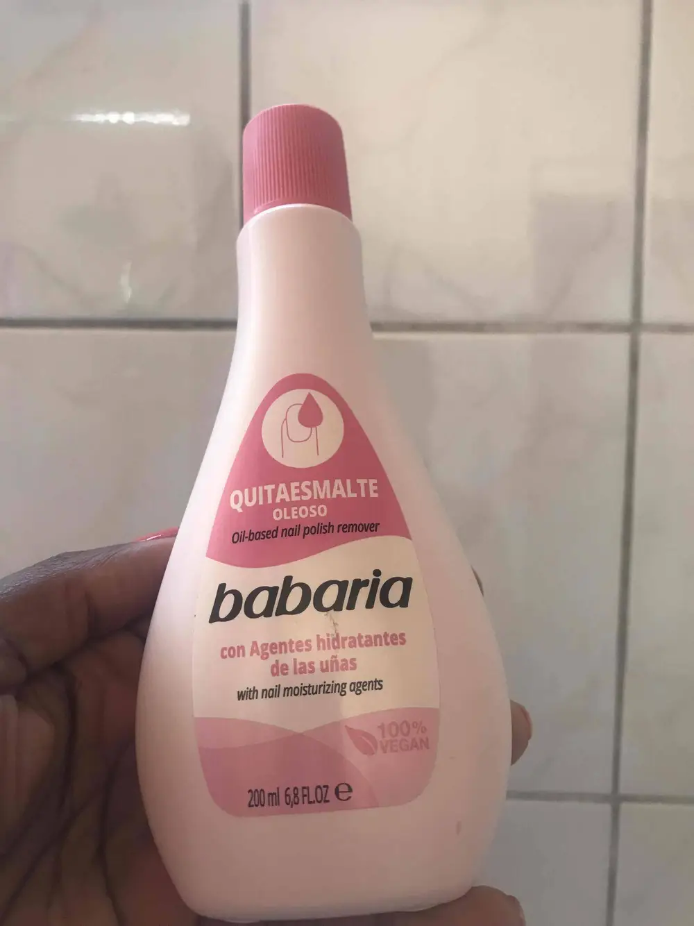 BABARIA - Quitaesmalte - Oil-based nail polish remover