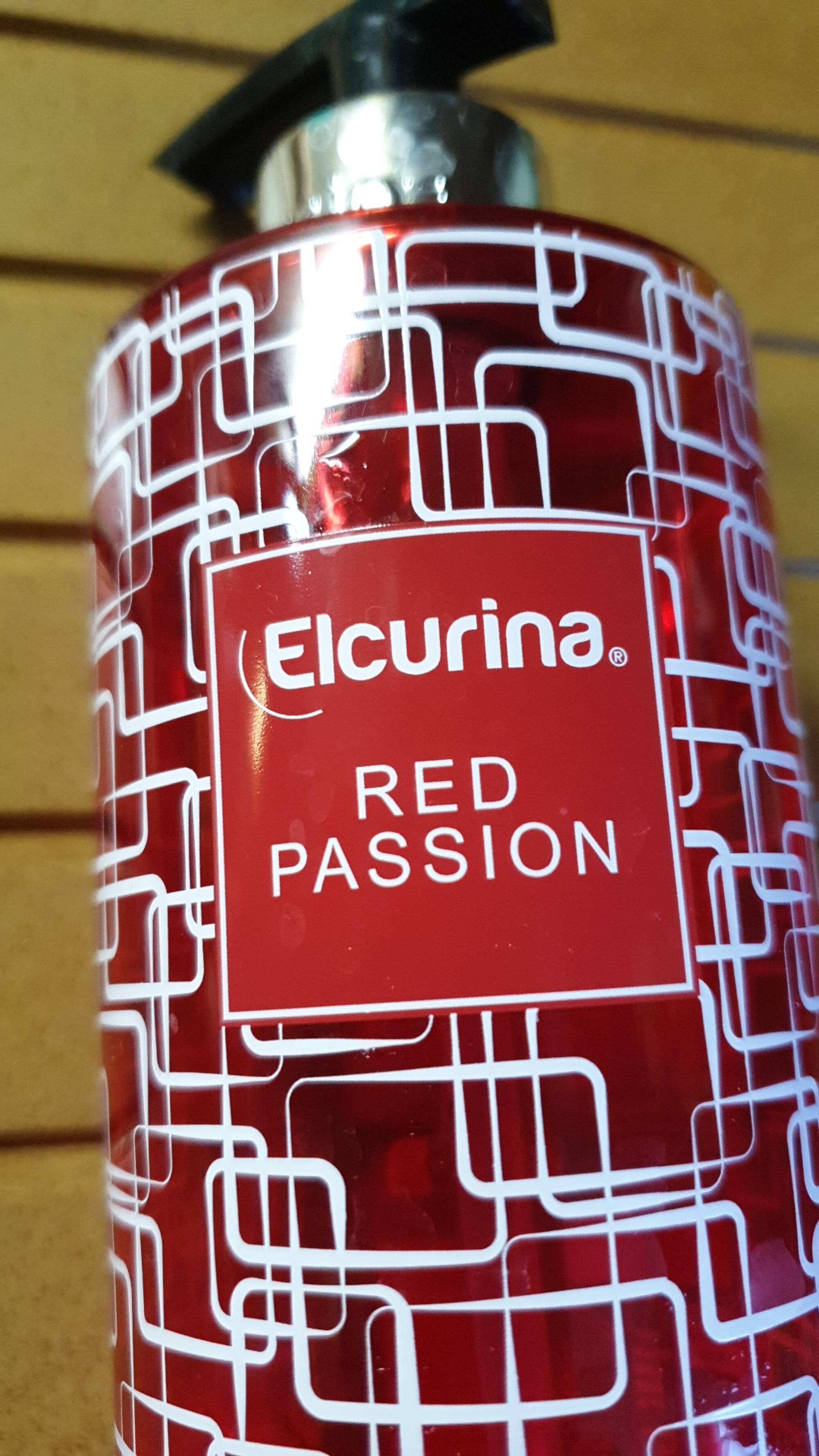 ELCURINA - Savon crème parfum red passion