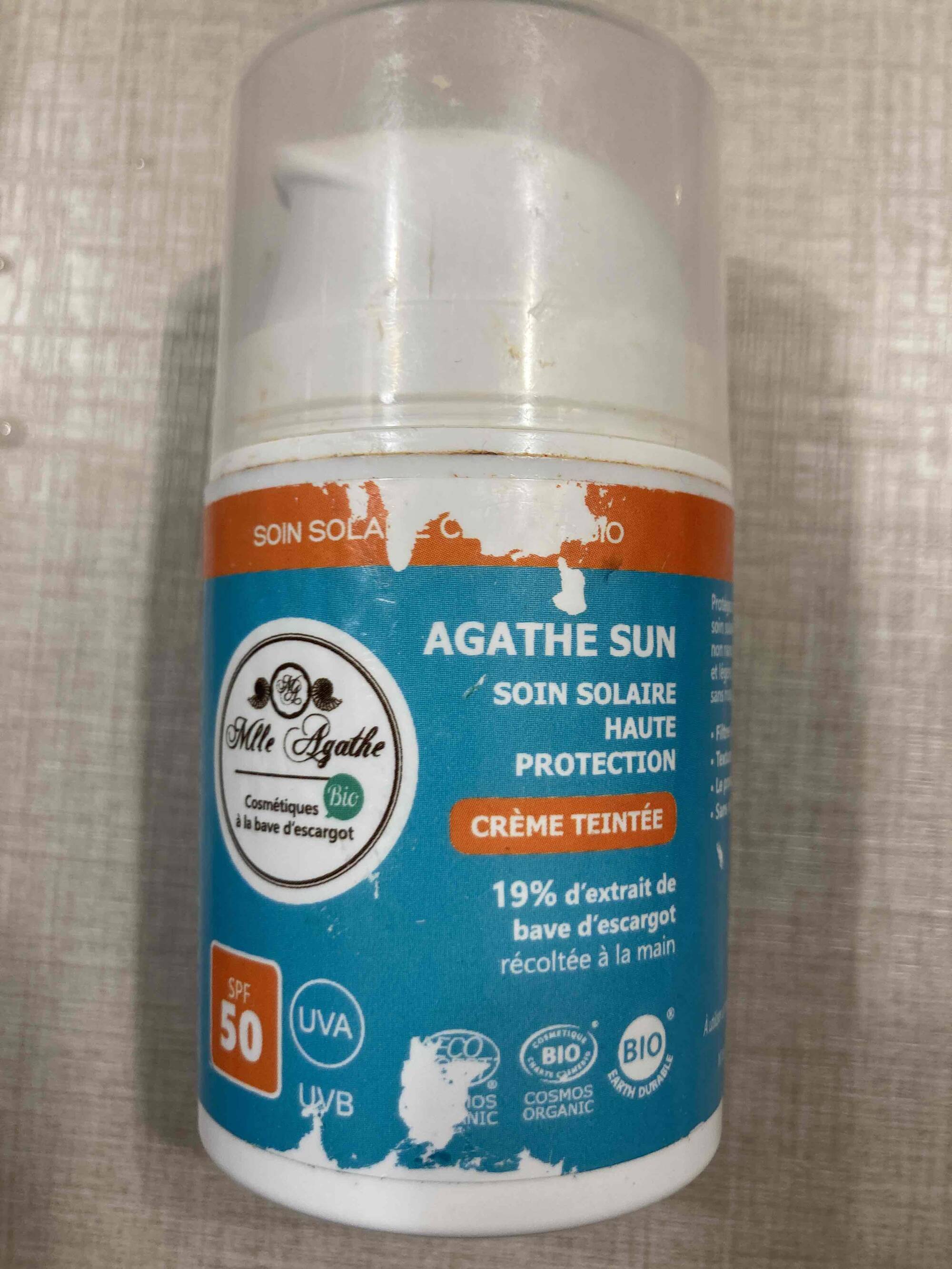 MLLE AGATHE - Agathe sun - Soin solaire crème teintée SPF 50