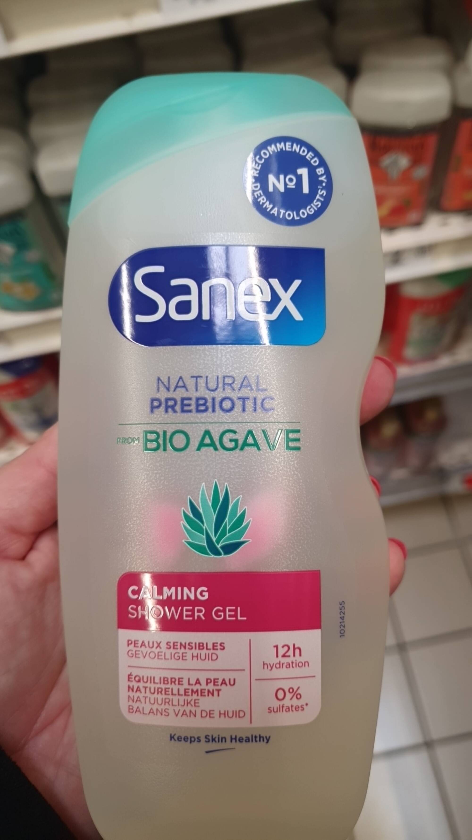 SANEX - Natural prebiotic - Calming shower gel