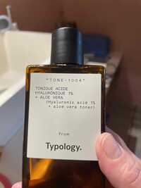 TYPOLOGY - Tone-1004 - Tonique acide hyaluronique + aloe vera