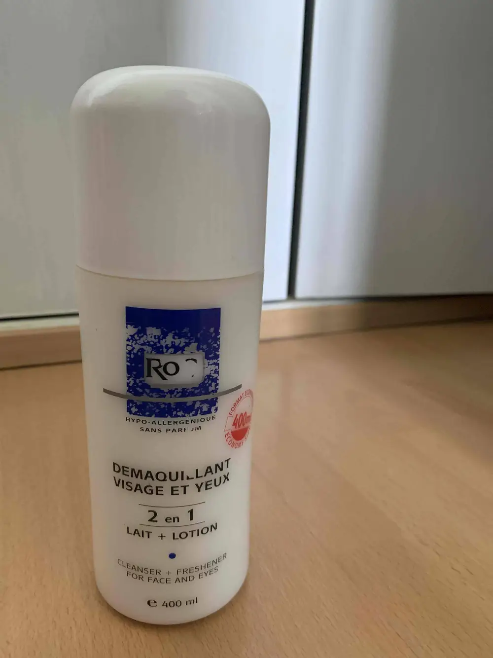 ROC - Démaquillant visage et yeux 2 en 1 lait + lotion