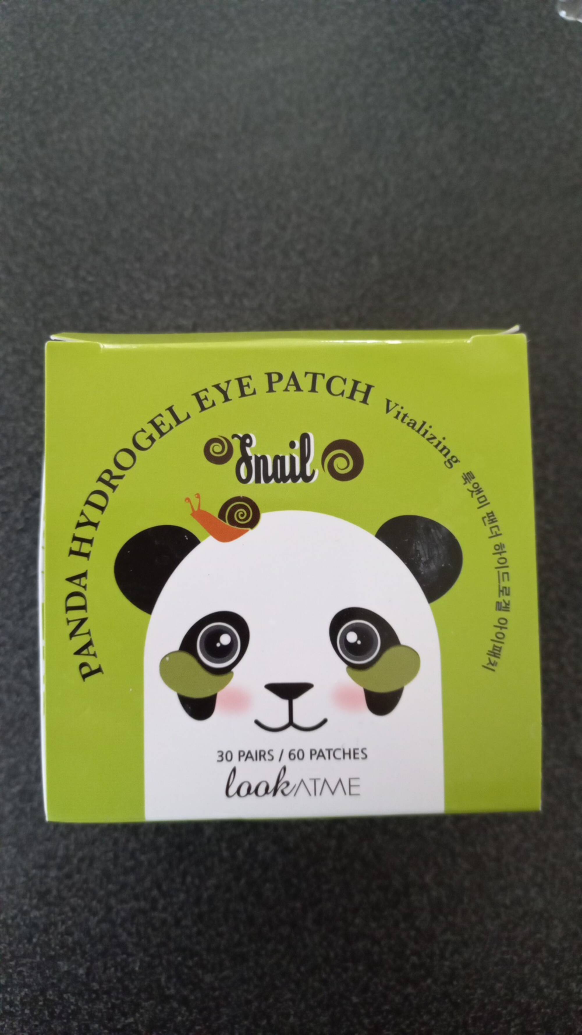 LOOK AT ME - Panda hydrogel eye patch