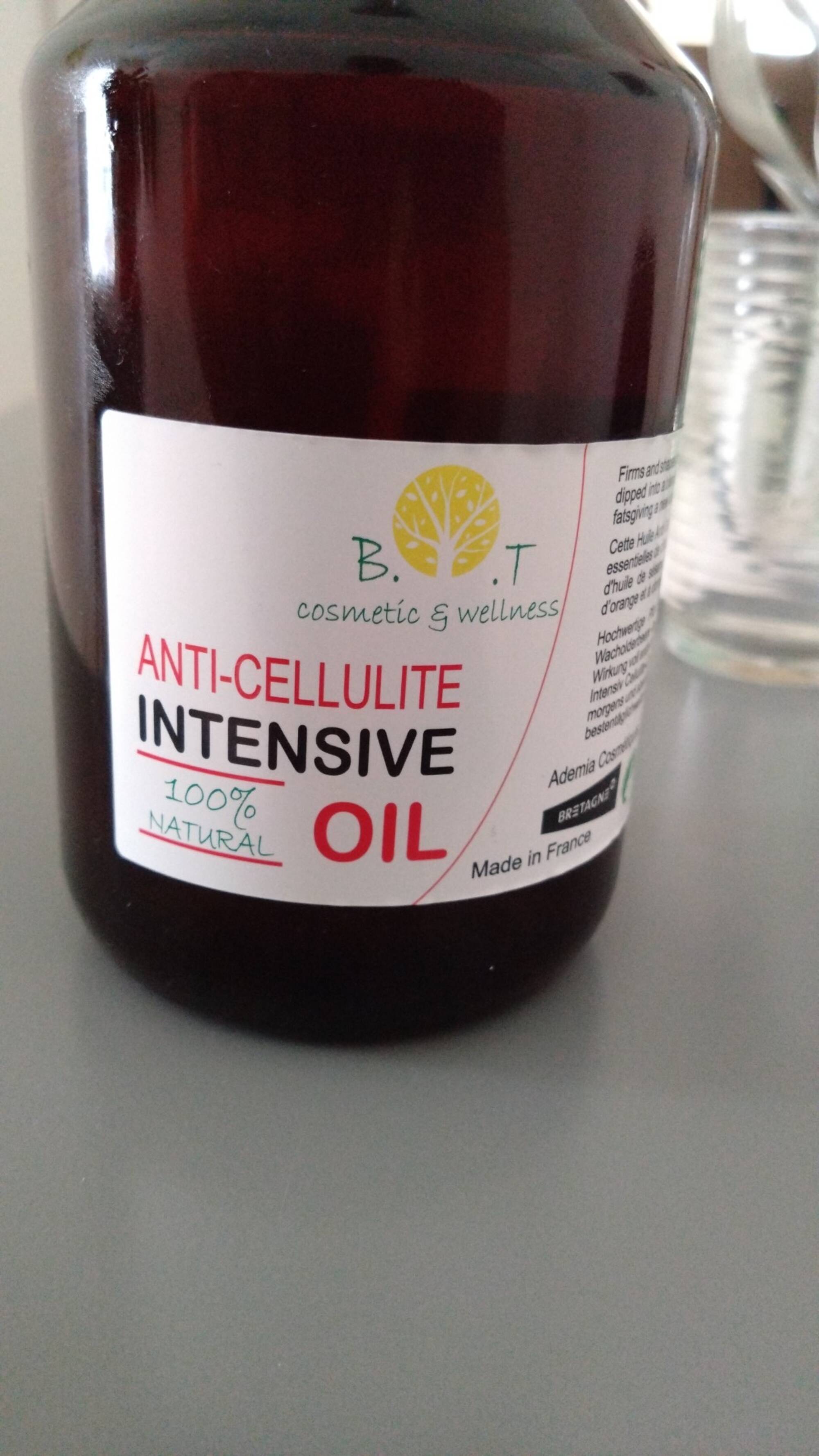 B.O.T COSMETIC & WELLNESS - Anti-cellulite intensive oil