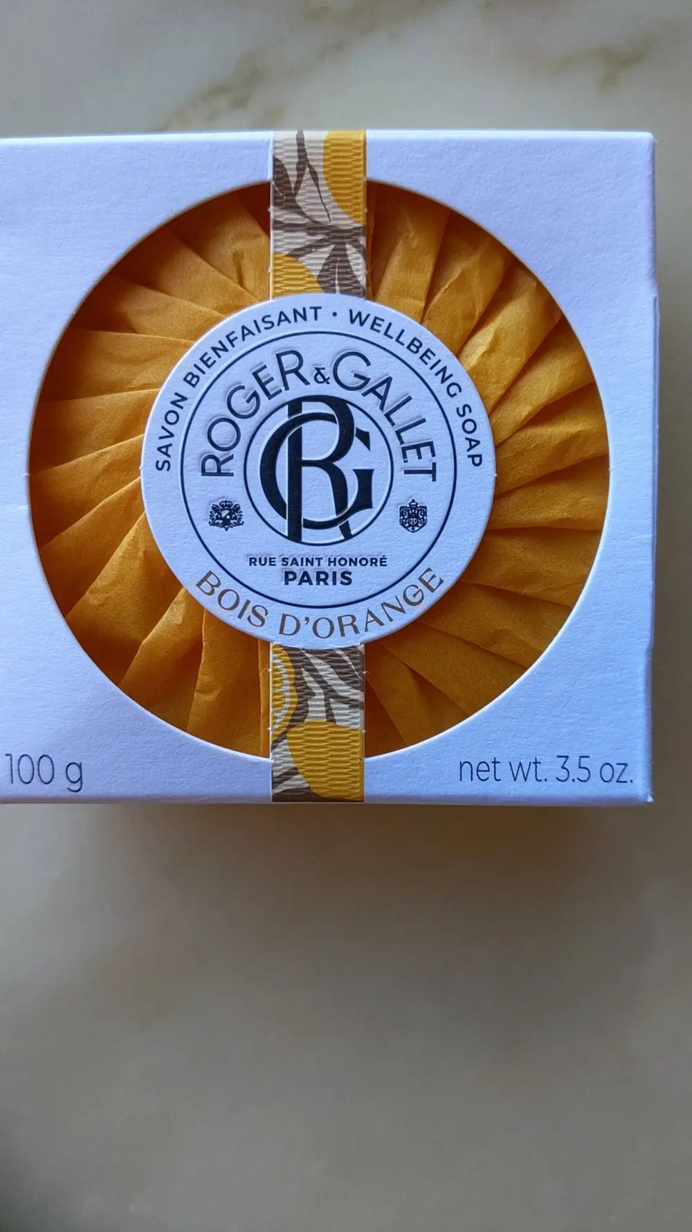 ROGER & GALLET - Bois d'orange - Savon bienfaisant 