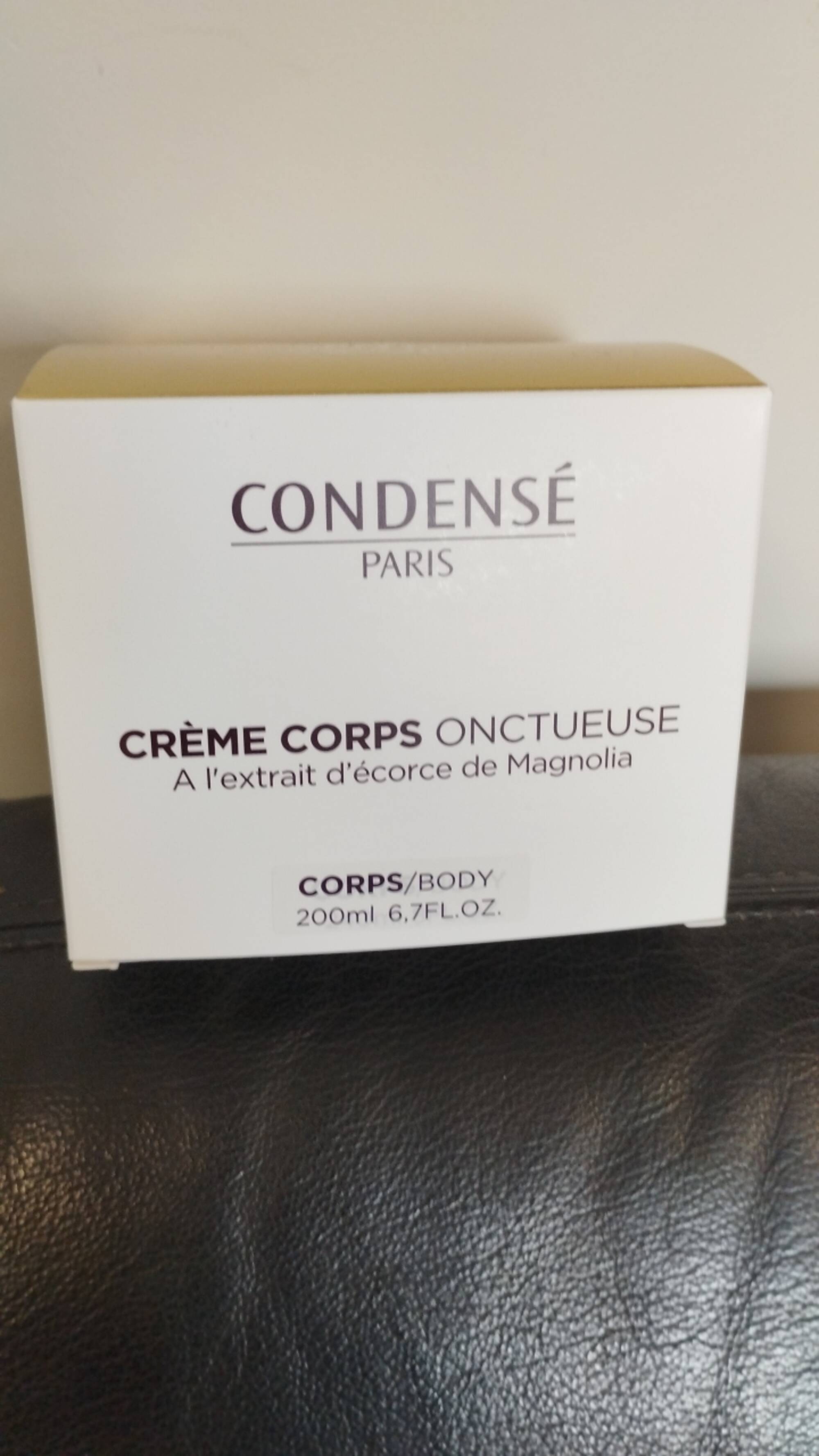 CONDENSÉ - Crème corps onctueuse 